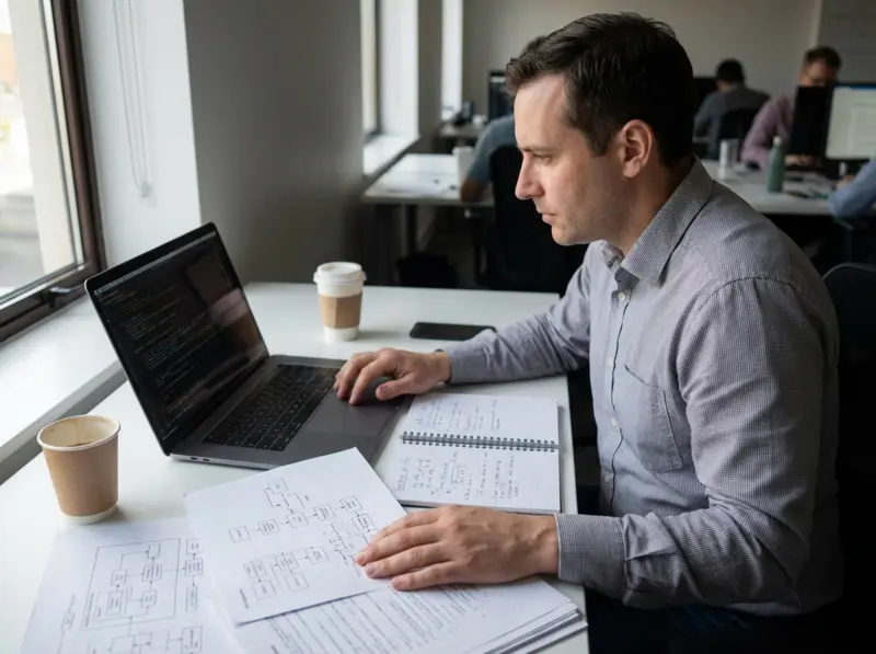 Performance chart showing theoretical backtest returns dropping significantly when transitioning to live algorithmic trading execution