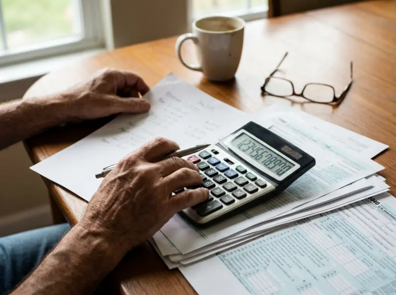 Three-account portfolio framework showing tax-deferred, tax-exempt, and taxable brokerage allocation strategy for retirement